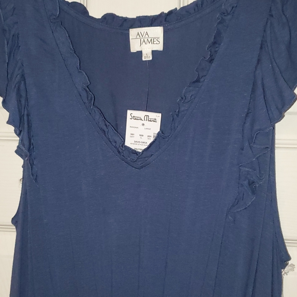 Ava James flowing dress L nwt